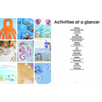 Preschool Unit Lesson Plans - Ocean Unit